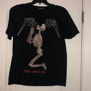Yeezus tour t-shirt